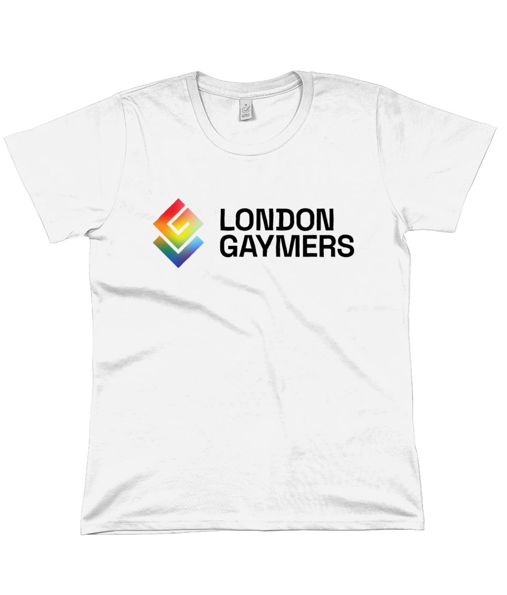 Modern Logo Pride Flag Tee (Femme Cut)