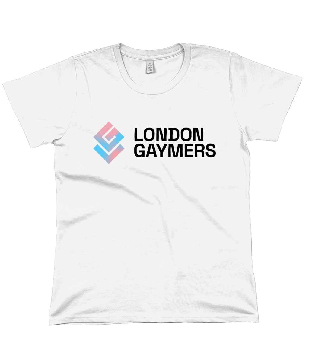 Modern Logo Trans Flag Tee (Femme Cut)