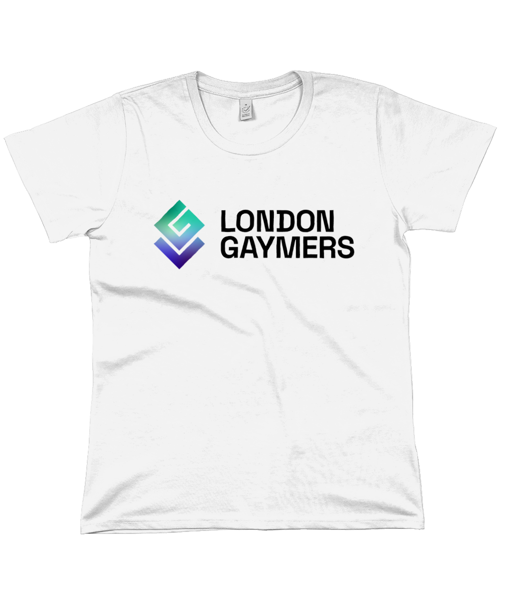 Modern Logo Gay Flag Tee (Femme Cut)