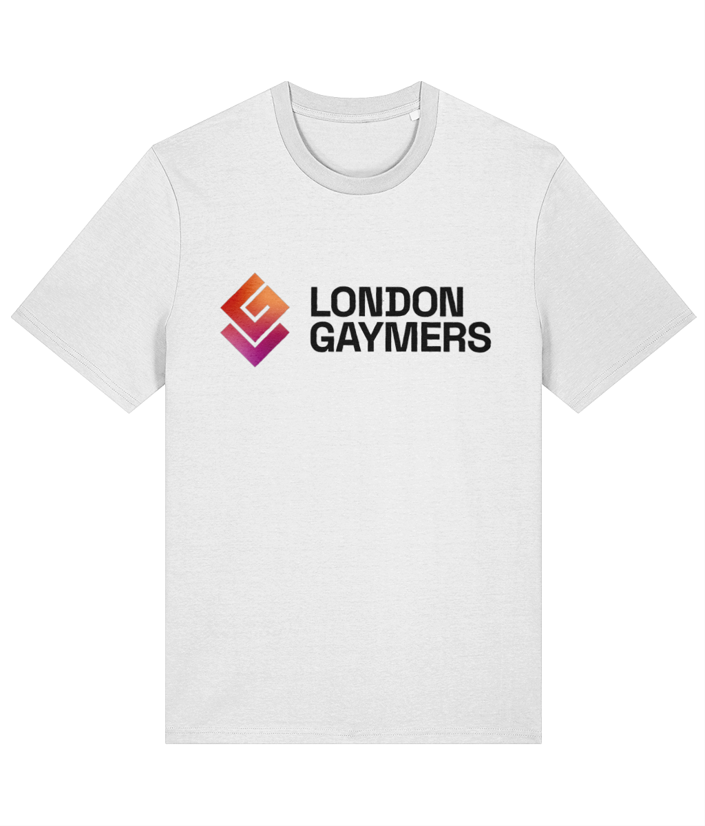 Modern Logo Lesbian Flag Tee