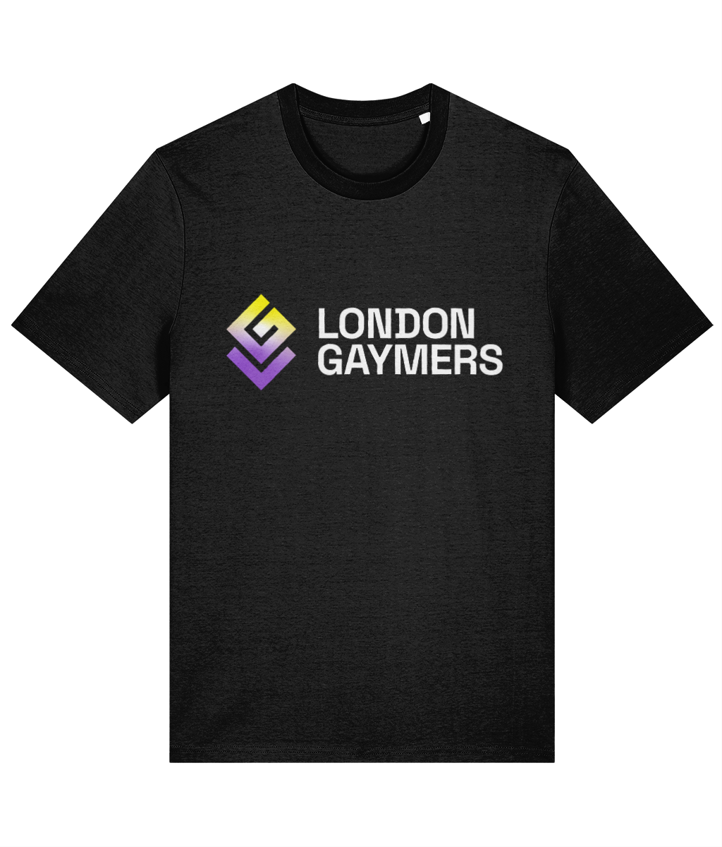 Modern Logo NB Flag Tee (Black)