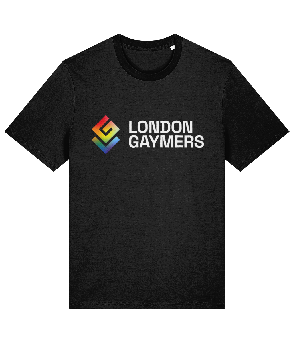 Modern Logo Progress Flag Tee (Black)