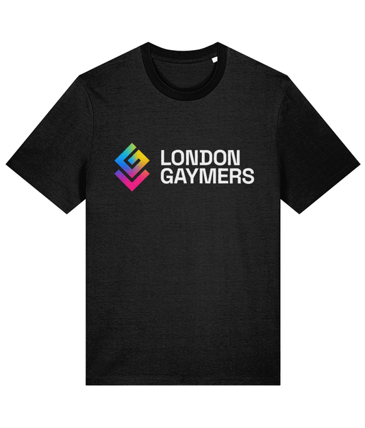 Modern Logo Pan Flag Tee (Black)